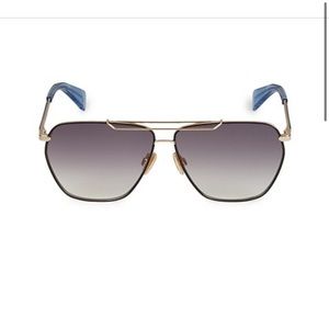 Rag & Bone Geometric Aviator Sunglasses 61 MM